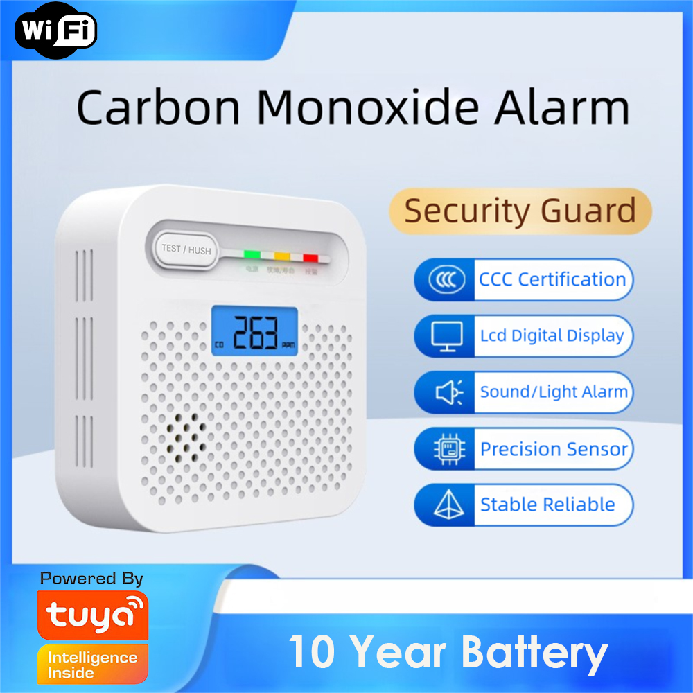 Co Detector Plug - Detector de Monóxido de Carbono Inteligente