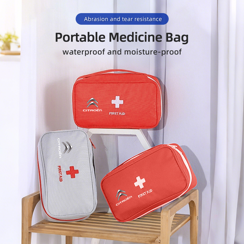 First Aid Bag Kit - Kit médico portátil de primeiros socorros