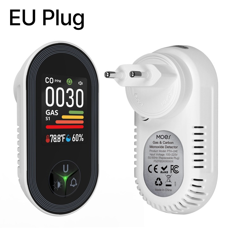 Detector de Vazamento de Gás C - Co Detector Plug avaliação e preço